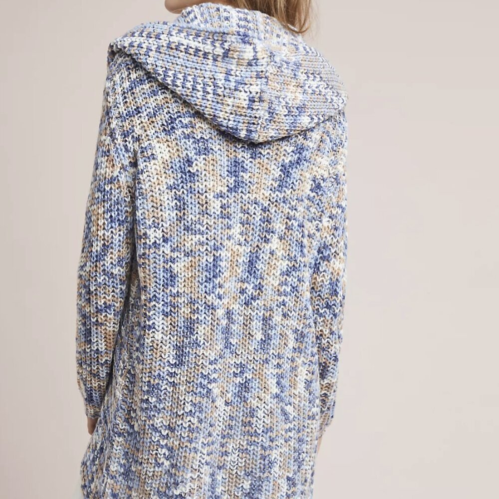 NWT Anthropologie Ellsworth Marled Cardigan by Moth - Picture 2 of 7